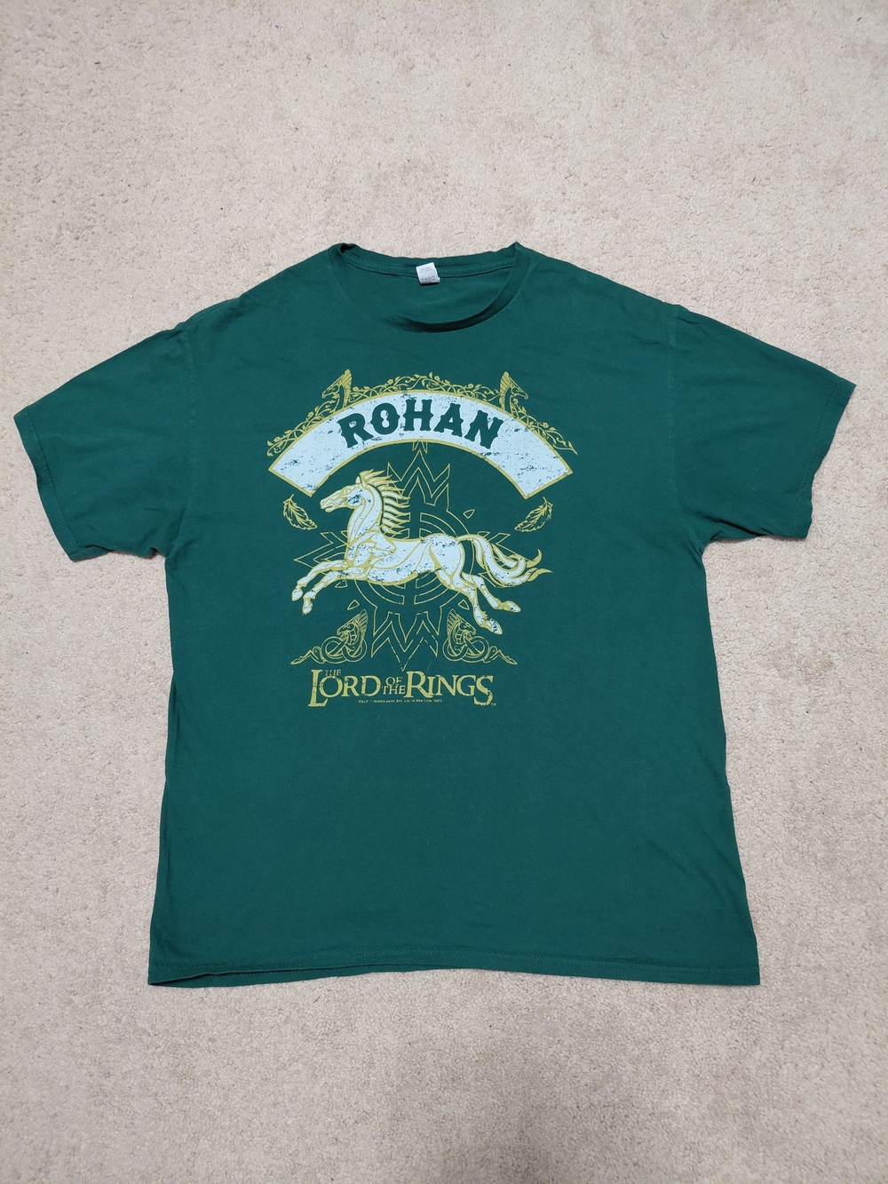 Fruit of the Loom Green HD Cotton Tee
